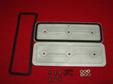 Side covers 250 #6 Inline Six-cylinder Chevrolet Chevy CNC Billet machined.