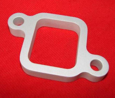 Water outlet spacer 3/8 CNC Billet aluminum Chevy 230 250 292 Inline 6