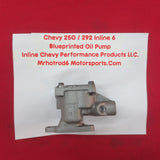 Oil Pump Chevy 6 250 / 292 New High-Performance Blue Printed