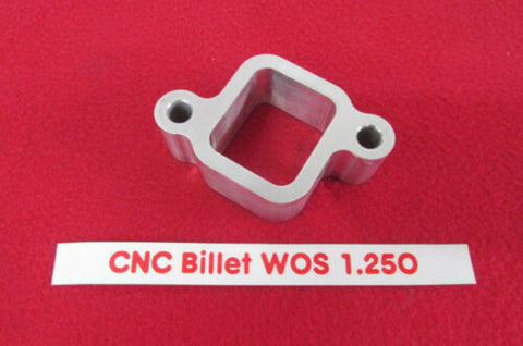 Water outlet spacer 1-1/4 CNC Billet aluminum Chevy 230 250 292 Inline 6